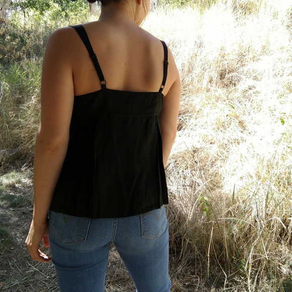 Black Silk Tank - Picture 4 of 4